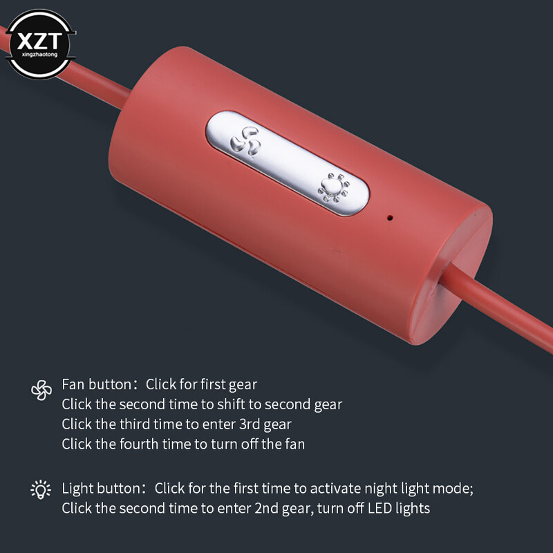 Naujas automobilio ventiliatorius 360 laipsnių pasukamas kietas spalvingas LED žibintas su USB maitinamas automobilio automatinis galingas aušinimo oro ventiliatorius, skirtas automobilio oro ventiliacijai