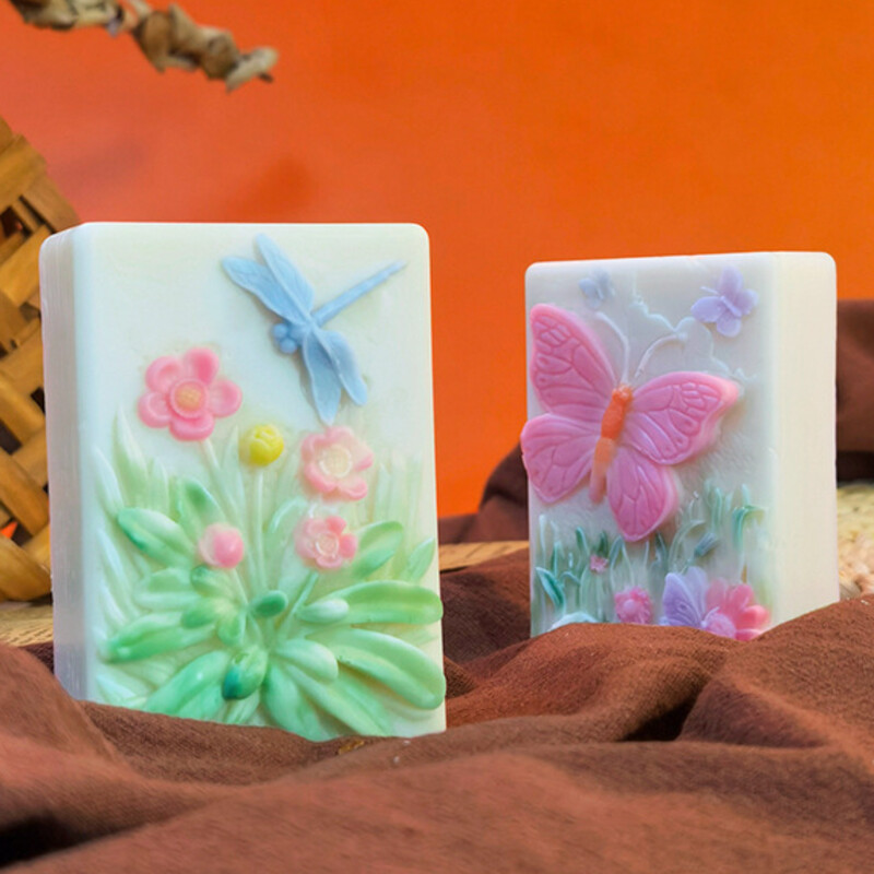 Laumžirgio gėlės silikono muilo formos saulėgrąžos drugelio žvakės gipso krištolo formos vištienos šokoladinis pyragas ledo kubelių gaminimas