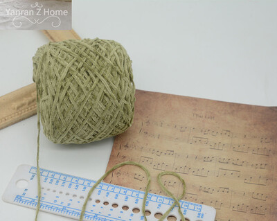 50g Forest Green Christmas Mohair Fonal Kézi Bekötés Pulóver Sál Papír Kötő Öv Fogkefe Halloween Decor Kézzel Vegyes Fonal