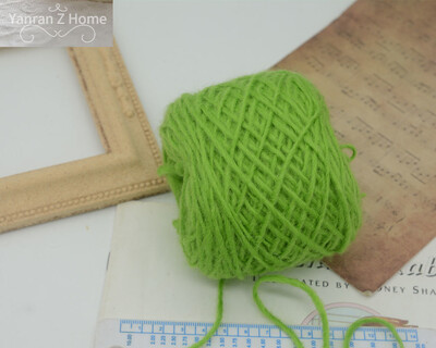 50g Forest Green Christmas Mohair Fonal Kézi Bekötés Pulóver Sál Papír Kötő Öv Fogkefe Halloween Decor Kézzel Vegyes Fonal