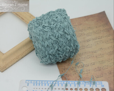 50g Forest Green Christmas Mohair Fonal Kézi Bekötés Pulóver Sál Papír Kötő Öv Fogkefe Halloween Decor Kézzel Vegyes Fonal