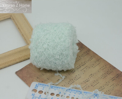 50g Forest Green Christmas Mohair Fonal Kézi Bekötés Pulóver Sál Papír Kötő Öv Fogkefe Halloween Decor Kézzel Vegyes Fonal