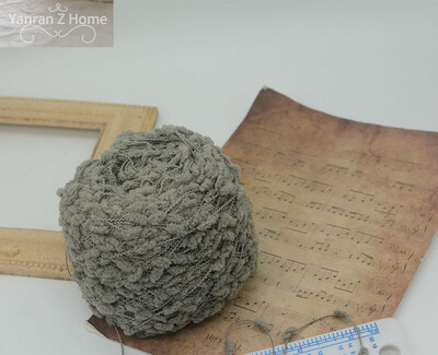 50g Forest Green Christmas Mohair Fonal Kézi Bekötés Pulóver Sál Papír Kötő Öv Fogkefe Halloween Decor Kézzel Vegyes Fonal