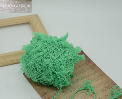 50g Forest Green Christmas Mohair Fonal Kézi Bekötés Pulóver Sál Papír Kötő Öv Fogkefe Halloween Decor Kézzel Vegyes Fonal