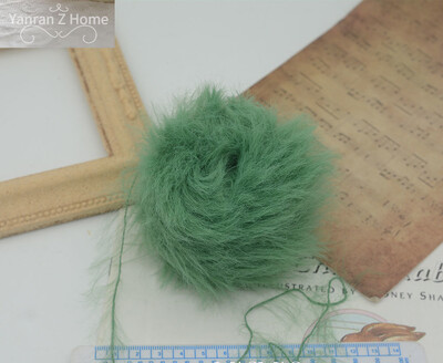 50g Forest Green Christmas Mohair Fonal Kézi Bekötés Pulóver Sál Papír Kötő Öv Fogkefe Halloween Decor Kézzel Vegyes Fonal
