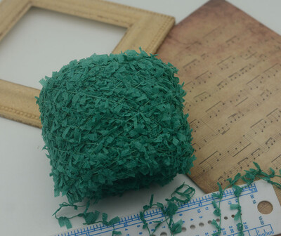 50g Forest Green Christmas Mohair Fonal Kézi Bekötés Pulóver Sál Papír Kötő Öv Fogkefe Halloween Decor Kézzel Vegyes Fonal