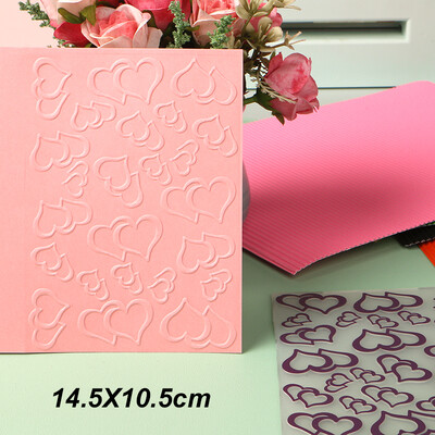 DUOFEN Crafts műanyag dombornyomásos mappa gyűjtemény 3 papír dombornyomó virágforma Karácsony születésnap újév nap esküvő