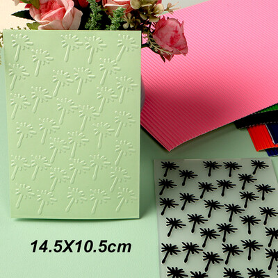 DUOFEN Crafts műanyag dombornyomásos mappa gyűjtemény 3 papír dombornyomó virágforma Karácsony születésnap újév nap esküvő