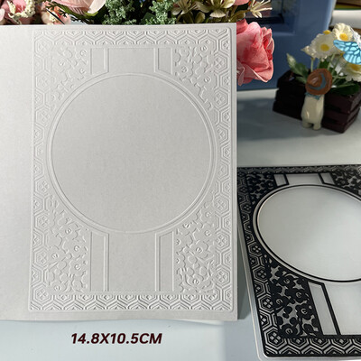 DUOFEN Crafts műanyag dombornyomásos mappa gyűjtemény 3 papír dombornyomó virágforma Karácsony születésnap újév nap esküvő