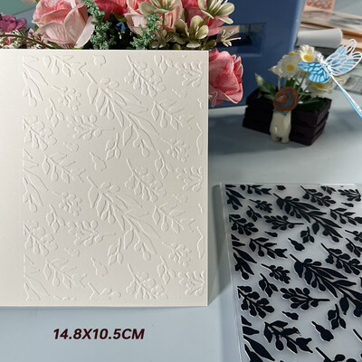 DUOFEN Crafts műanyag dombornyomásos mappa gyűjtemény 3 papír dombornyomó virágforma Karácsony születésnap újév nap esküvő