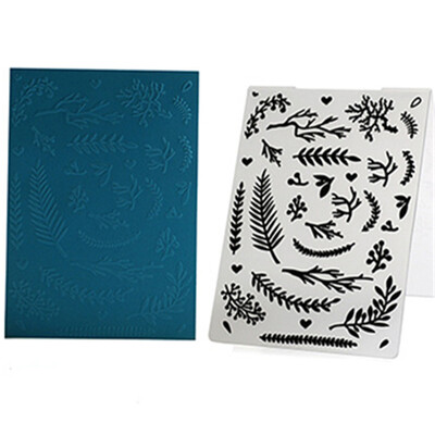 10,5x14,5 cm-es 3D dombornyomó mappa átlátszó dombornyomó műanyag lemezek tervezése INS DIY papírvágó szerszámokhoz Scrapbooking