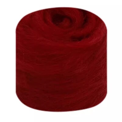 Plstenie ihlou z vlny, vlákna z vlny, predpriadza na DIY remeselné materiály, predpriadza z ihlou z plsti, látka, plsť, remeselné hračky, ručné plstenie