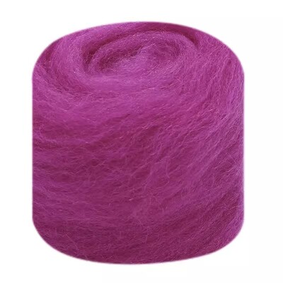 Plstenie ihlou z vlny, vlákna z vlny, predpriadza na DIY remeselné materiály, predpriadza z ihlou z plsti, látka, plsť, remeselné hračky, ručné plstenie