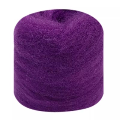 Plstenie ihlou z vlny, vlákna z vlny, predpriadza na DIY remeselné materiály, predpriadza z ihlou z plsti, látka, plsť, remeselné hračky, ručné plstenie
