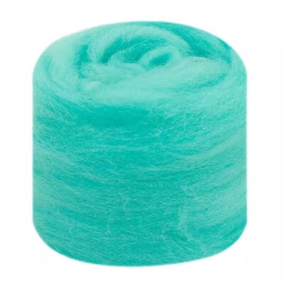 Plstenie ihlou z vlny, vlákna z vlny, predpriadza na DIY remeselné materiály, predpriadza z ihlou z plsti, látka, plsť, remeselné hračky, ručné plstenie