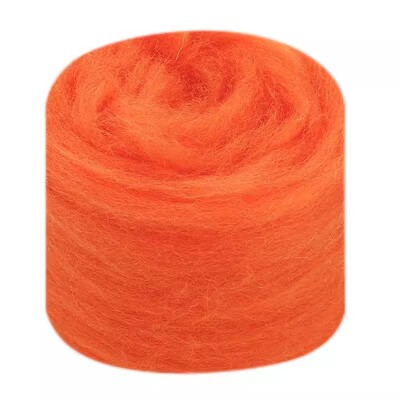 Plstenie ihlou z vlny, vlákna z vlny, predpriadza na DIY remeselné materiály, predpriadza z ihlou z plsti, látka, plsť, remeselné hračky, ručné plstenie