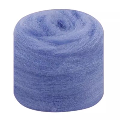Plstenie ihlou z vlny, vlákna z vlny, predpriadza na DIY remeselné materiály, predpriadza z ihlou z plsti, látka, plsť, remeselné hračky, ručné plstenie