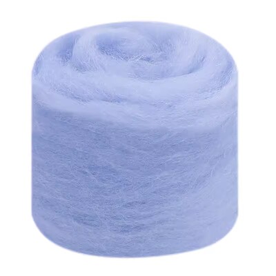 Plstenie ihlou z vlny, vlákna z vlny, predpriadza na DIY remeselné materiály, predpriadza z ihlou z plsti, látka, plsť, remeselné hračky, ručné plstenie