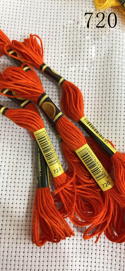 TOP PRODAJENO 10 komada dmc702-747 konci za vezenje križićima / konci za vezenje križićima / Konci po narudžbi Boje 04