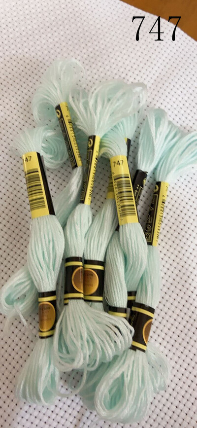 TOP PRODAJENO 10 komada dmc702-747 konci za vezenje križićima / konci za vezenje križićima / Konci po narudžbi Boje 04