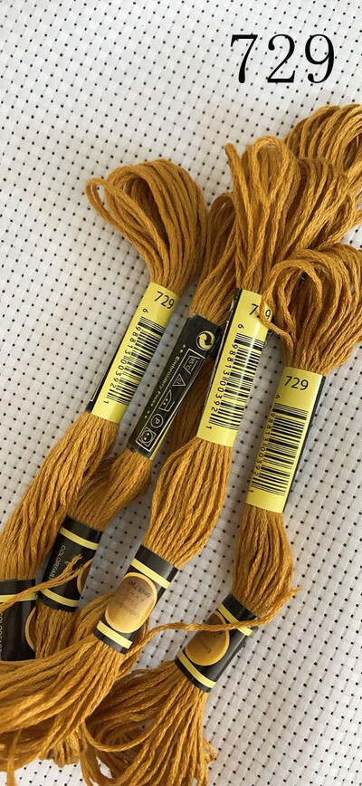 TOP PRODAJENO 10 komada dmc702-747 konci za vezenje križićima / konci za vezenje križićima / Konci po narudžbi Boje 04