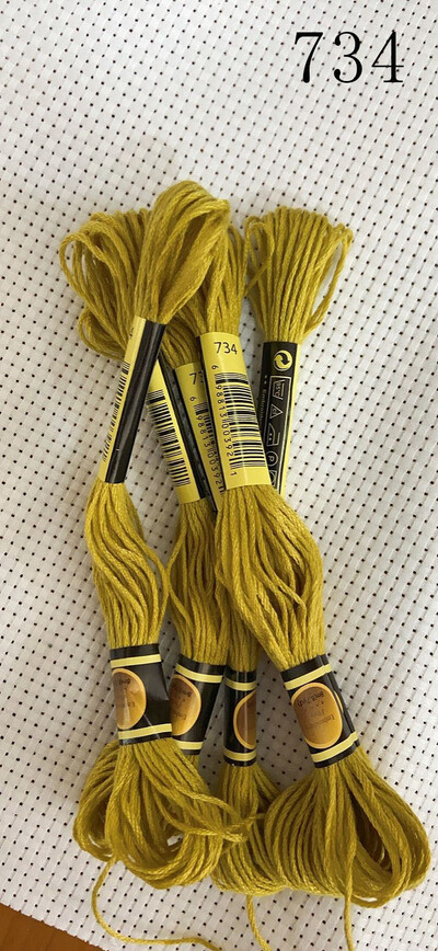 TOP PRODAJENO 10 komada dmc702-747 konci za vezenje križićima / konci za vezenje križićima / Konci po narudžbi Boje 04