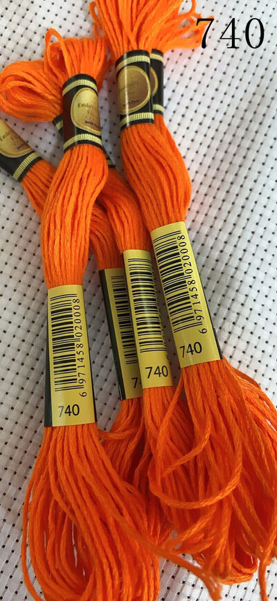 TOP PRODAJENO 10 komada dmc702-747 konci za vezenje križićima / konci za vezenje križićima / Konci po narudžbi Boje 04