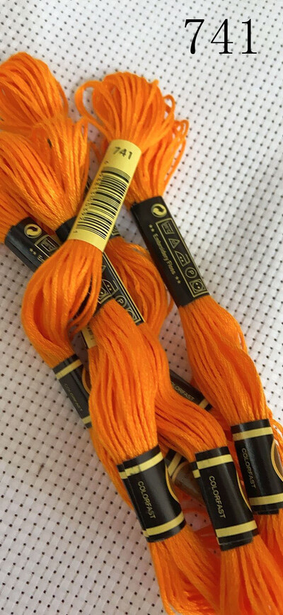 TOP PRODAJENO 10 komada dmc702-747 konci za vezenje križićima / konci za vezenje križićima / Konci po narudžbi Boje 04