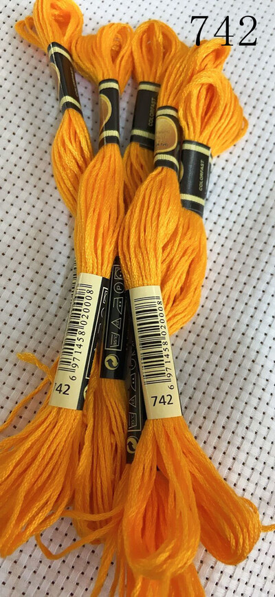 TOP PRODAJENO 10 komada dmc702-747 konci za vezenje križićima / konci za vezenje križićima / Konci po narudžbi Boje 04