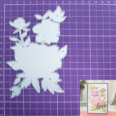 Nová sada foriem a priečinkov na embosovanie s motívom kytice Gemini - používa sa na výrobu pohľadníc, papiera na scrapbooking, dekoratívnych výrobkov pre domácich majstrov.