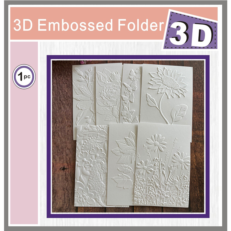Kvety, ruže 2024 Nové vyrezávacie šablóny 3D raziaci priečinok na scrapbooking Nástroje na vyrezávanie Materiály DIY remeselné potreby Fotoalbum Karta Pozadie