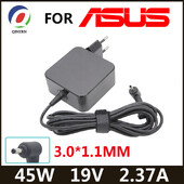 19V 2.37A 45W 3.0x1.1mm AC adapter zamjena punjača za prijenosna računala za Asus Zenbook UX21E UX31K UX32 UX42E UX31E punjač za prijenosna računala