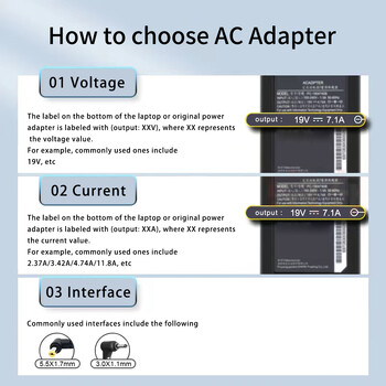 LZUMWS 19V 2.37A 45W 3.0*1.1mm AC адаптер за лаптоп зарядно за Acer Aspire S7 S7-392/391 V3-371 A13-045N2A PA-1450-26 ES1-512-P84G