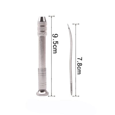 Set de cusut din piele Set de pungi din piele Set de instrumente de reparare a pantofilor multifuncționale înlocuibile