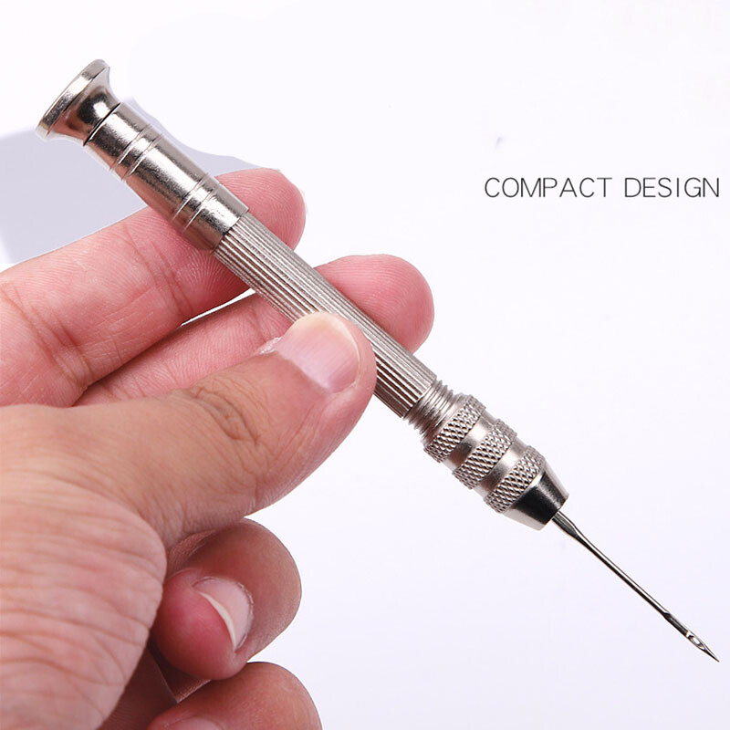 Set de cusut din piele Set de pungi din piele Set de instrumente de reparare a pantofilor multifuncționale înlocuibile