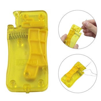 1/2 τεμ. Home Automatic Needle Threader DIY Συσκευή ραπτομηχανής χειρός Κλωστή Auto Needle Cross Stitch Οικιακά αξεσουάρ