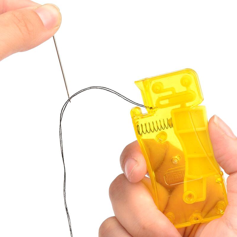 1/2 db Otthoni automata tűbefűző barkács szerszám Kézi varrógép Készülék cérna Automatikus tű keresztszemes háztartási kiegészítők