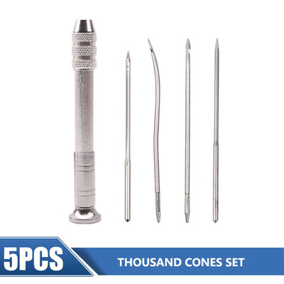 Odos siuvimo yla siūlų rinkinys Rankinė siuvimo mašina „Speedy Lock Sitcher“ siūlų adatos „Pasidaryk pats“ amatininkų batsiuvių taisymo įrankis