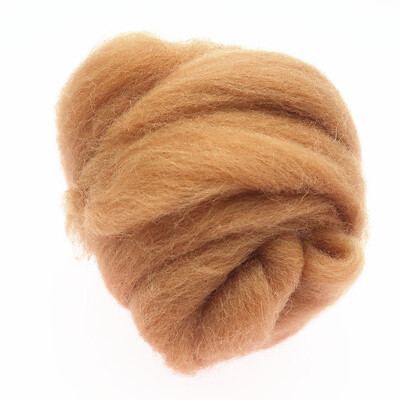 10/50/100g Világos színű sorozat gyapjúszálas virág állati gyapjú nemezelés kézzel készített fonó barkácsolás kézműves anyagok szerszám filc karácsony