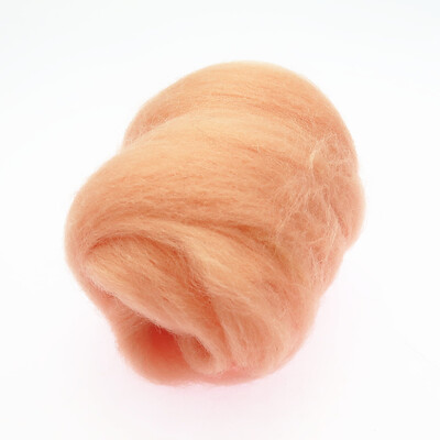 10/50/100g Világos színű sorozat gyapjúszálas virág állati gyapjú nemezelés kézzel készített fonó barkácsolás kézműves anyagok szerszám filc karácsony