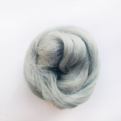 10/50/100g Világos színű sorozat gyapjúszálas virág állati gyapjú nemezelés kézzel készített fonó barkácsolás kézműves anyagok szerszám filc karácsony