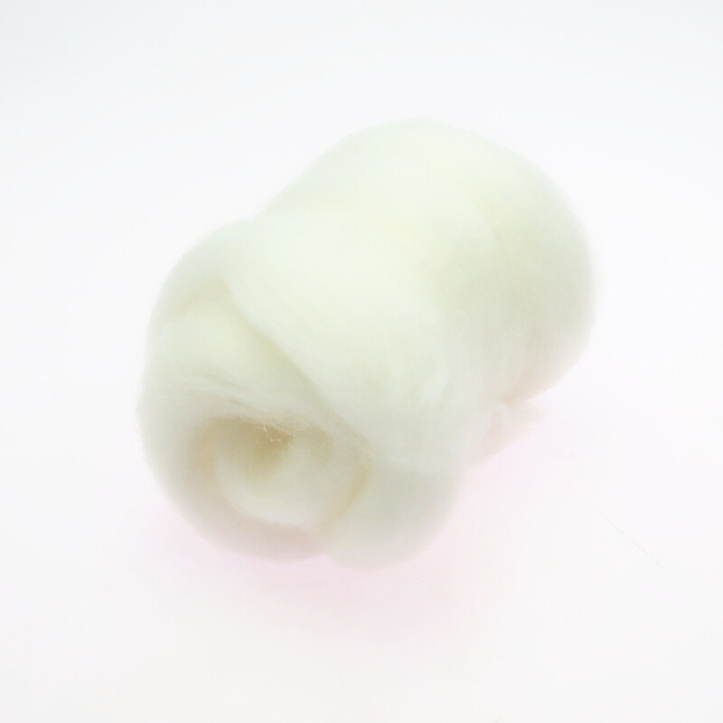 10/50/100g Világos színű sorozat gyapjúszálas virág állati gyapjú nemezelés kézzel készített fonó barkácsolás kézműves anyagok szerszám filc karácsony