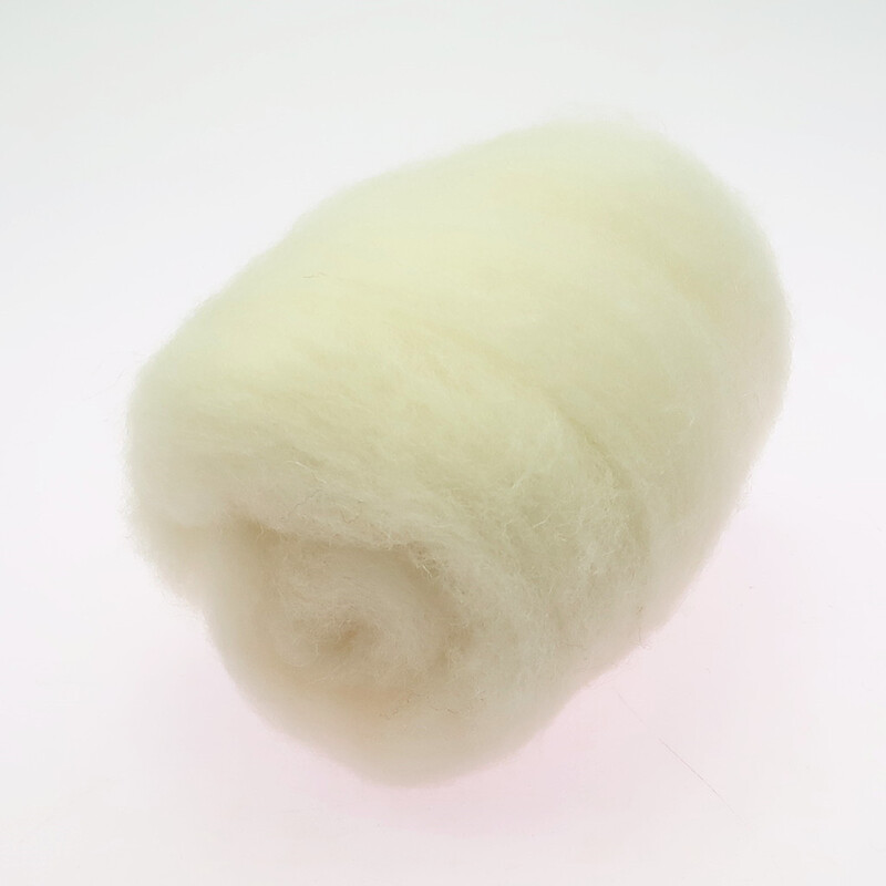 10/50/100g Világos színű sorozat gyapjúszálas virág állati gyapjú nemezelés kézzel készített fonó barkácsolás kézműves anyagok szerszám filc karácsony