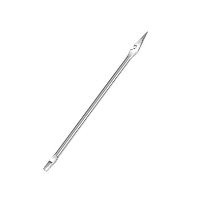 Bőrvarrókészlet barkácsolás Bőrvarrótű réz fogantyúval Bőr vászon sátorcipők javítóeszköz nejlon cérnával