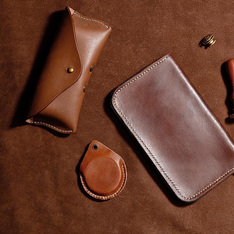 Bőrvarrókészlet barkácsolás Bőrvarrótű réz fogantyúval Bőr vászon sátorcipők javítóeszköz nejlon cérnával