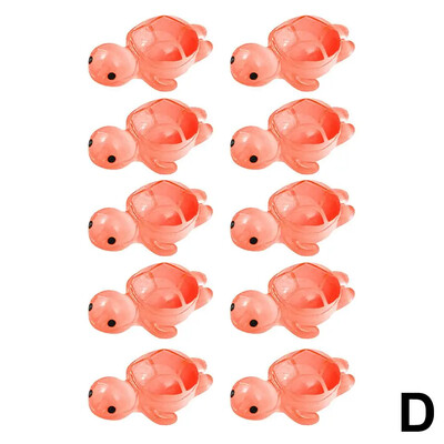 ΝΕΟ High-end 10Pcs Mini Turtles Φωτεινό στολίδι που λάμπουν στο σκοτάδι Fish Landscape Aquarium DIY Αξεσουάρ δεξαμενής Διακόσμηση U8G0