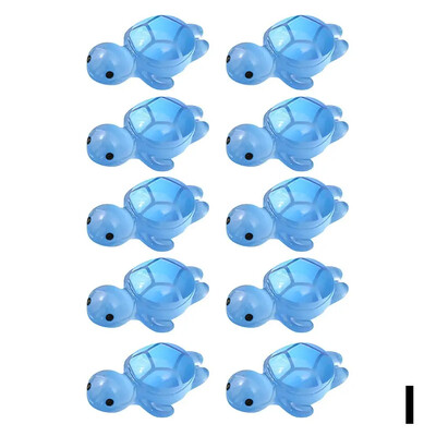 ΝΕΟ High-end 10Pcs Mini Turtles Φωτεινό στολίδι που λάμπουν στο σκοτάδι Fish Landscape Aquarium DIY Αξεσουάρ δεξαμενής Διακόσμηση U8G0