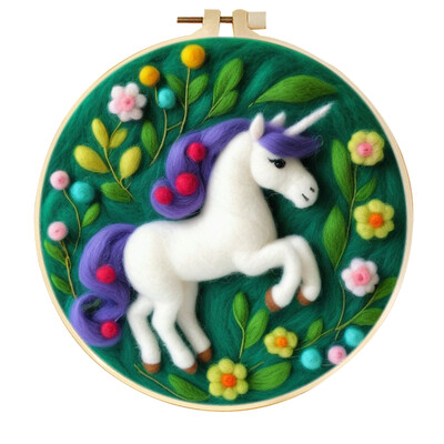 Vilnos veltinio rinkinys adatų vėlimo įrankis Vilnos gyvūnų veltinio tapyba su paveikslėliu „Pasidaryk pats“ rankų darbo adatų veltinio rinkinys, naudojamas namų dekoravimui