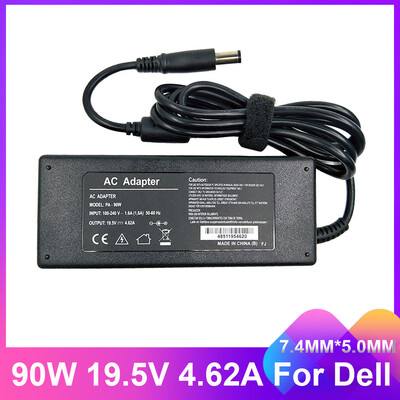 19.5V 4.62A 90W 7.4*5.0mm AC laptop töltő Dell E4300 E5410 E6320 E6400 E6430 3521 dell inspiron n5110 tápadapterhez