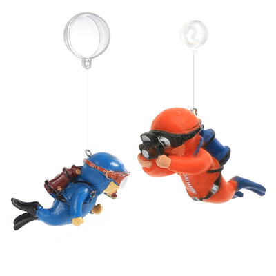 Αξεσουάρ ενυδρείου Μινιατούρα στολίδια δυτών Διακόσμηση δεξαμενής ψαριών Διακόσμηση ενυδρείου Πλωτά αξεσουάρ εξωραϊσμού για ενυδρείο